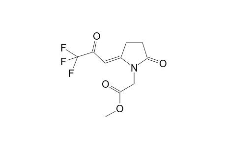 Methyl 2-(2-oxo-5-(3,3,3-trifluoro-2-oxopropylidene)pyrrolidin-1-yl)acetate