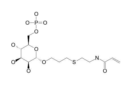 2-[(2-ACRYLAMIDO)-ETHYLTHIO]-PROPYL-ALPHA-D-MANNOPYRANOSIDE-6-PHOSPHATE