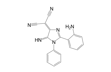 [2-(2-aminophenyl)-5-imino-1-phenyl-1,5-dihydro-4H-imidazol-4-ylidene]malononitrile