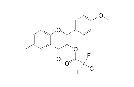 3-Hydroxy-4'-methoxy-6-methylflavone, chlorodifluoroacetate