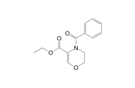 ETHYL-4-BENZOYL-5,6-DIHYDRO-1,4-OXAZINE-3-CARBOXYLATE