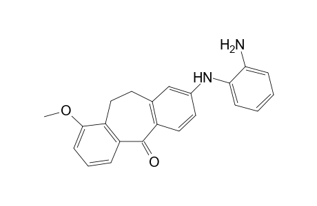 8-(2-Aminophenylamino)-1-methoxy-10,11-dihydrodibenzo[a,d]cyclohepten-5-one