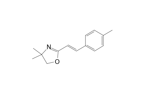 cis-2-(p-Tolylvinyl)-4,4-dimethyl-2-oxazoline