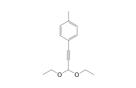 3,3-Diethoxy-1-(p-methylphenyl)-1-propyne