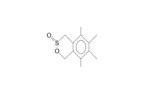1,4-Dihydro-5,6,7,8-tetramethyl-2,3-benzoxanthiin-2-oxide