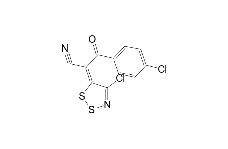 Propanenitrile, 2-(4-chloro-5H-1,2,3-dithiazol-5-ylidene)-3-(4-chlorophenyl)-3-oxo-