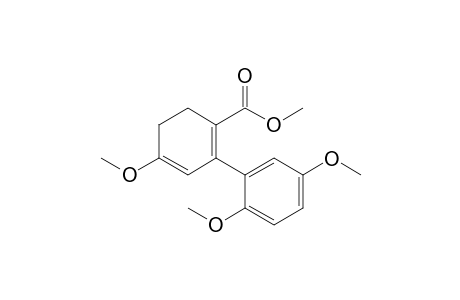 Methyl 2-[2,5-dimethoxyphenyl]-4-methoxy-1,3-cyclohexadiencarboxylate