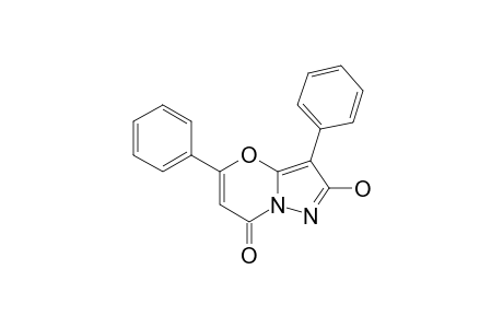 2-HYDROXY-3,5-DIPHENYL-7H-PYRAZOLO-[5,1-B]-[1,3]-OXAZIN-7-ONE