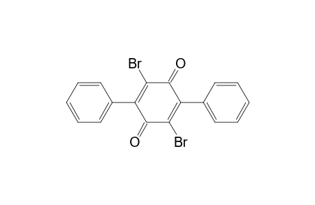 2,5-Cyclohexadiene-1,4-dione, 2,5-dibromo-3,6-diphenyl-