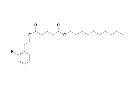 Glutaric acid, decyl 2-(2-fluorophenyl)ethyl ester