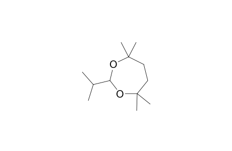 1,3-Dioxepane, 4,4,7,7-tetramethyl-2-(1-methylethyl)-