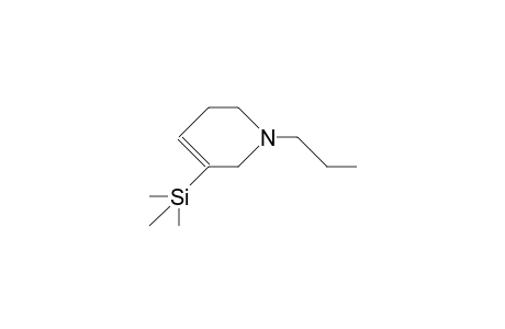 1-Propyl-3-trimethylsilyl-1,2,3,6-tetrahydro-pyridine