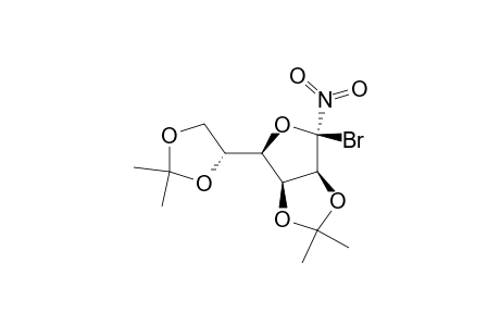 .alpha.-D-Mannofuranosyl bromide, 2,3:5,6-bis-O-(1-methylethylidene)-1-C-nitro-
