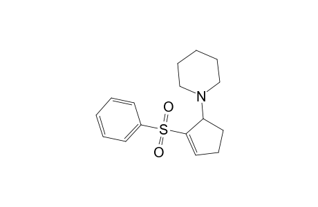 Piperidine, 1-[2-(phenylsulfonyl)-2-cyclopenten-1-yl]-