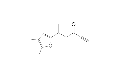 5-(4,5-Dimethyl-2-furyl)hex-1-yn-3-one