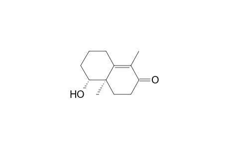 2(3H)-Naphthalenone, 4,4a,5,6,7,8-hexahydro-5-hydroxy-1,4a-dimethyl-, cis-(.+-.)-