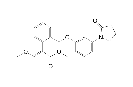 Methyl (E)-3-methoxy-2-[2-[[3-(2-oxopyrrolidin-1-yl)phenoxy]methyl]phenyl]prop-2-enoate