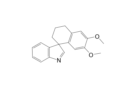 6',7'-dimethoxy-3',4'-dihydro-2'H-spiro[indole-3,1'-naphthalene]