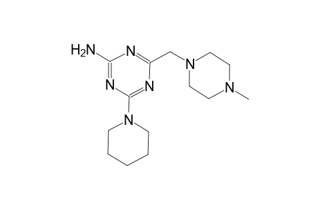 1,3,5-triazin-2-amine, 4-[(4-methyl-1-piperazinyl)methyl]-6-(1-piperidinyl)-