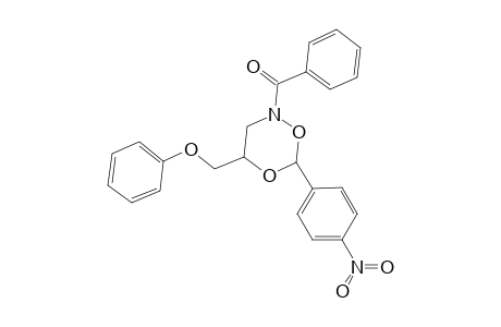 [6-(4-nitrophenyl)-4-(phenoxymethyl)-1,5,2-dioxazinan-2-yl]-phenyl-methanone