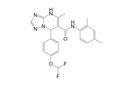 7-[4-(difluoromethoxy)phenyl]-N-(2,4-dimethylphenyl)-5-methyl-4,7-dihydro[1,2,4]triazolo[1,5-a]pyrimidine-6-carboxamide
