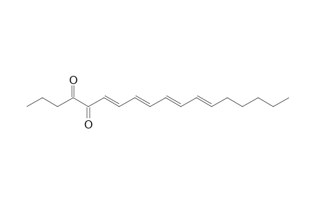 (E,E,E,E)-Octadeca-6,8,10,12-tetraen-15,14-dione