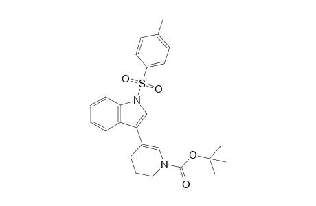 5-(1-tosylindol-3-yl)-3,4-dihydro-2H-pyridine-1-carboxylic acid tert-butyl ester