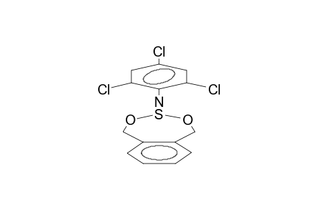 5,6-Benzo-2-imino-N-(2,4,6-trichloro-phenyl)-1,3-dioxa-2-thiacycloheptane