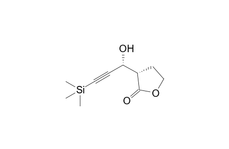 (R*,S*) 2-[1-Hydroxy-3-trimethylsilylprop-2-ynyl]butan-4-olide