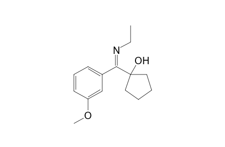 1-[Ethylimino-(3-methoxyphenyl)methyl]cyclopentanol