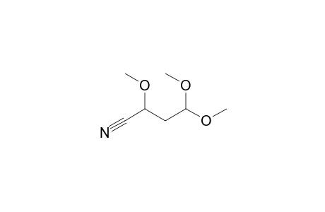 Butanenitrile, 2,4,4-trimethoxy-