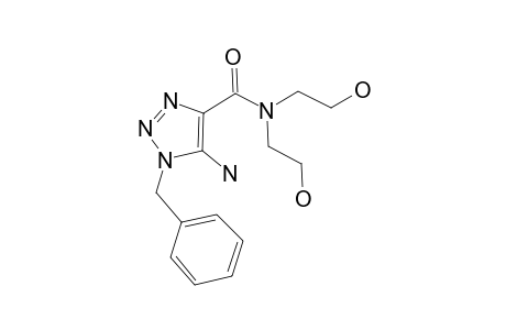 5-Amino-1-benzyl-1H-[1,2,3]triazole-4-carboxylic acid, bis-(2-hydroxy-ethyl)-amide