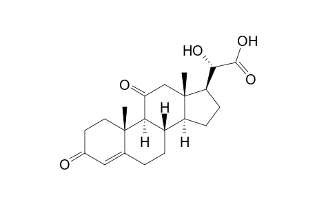 3,11-Dioxo-20β-hydroxypregn-4-en-21-oic acid