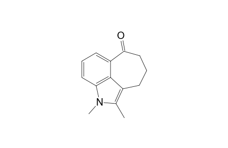 6H-Cyclohept[cd]indol-6-one, 1,3,4,5-tetrahydro-1,2-dimethyl-