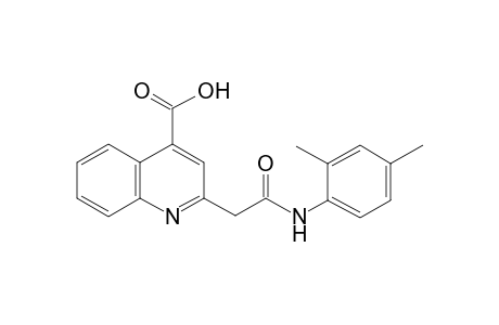 2-[(2,4-dimethyl-phenylcarbamoyl)-methyl]-quinoline-4-carboxylic acid