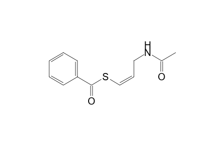 Benzenecarbothioic acid, S-[3-(acetylamino)-1-propenyl]ester, (Z)-