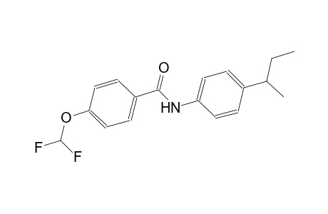 N-(4-sec-butylphenyl)-4-(difluoromethoxy)benzamide