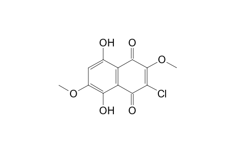 3-Chloro-2,6-dimethoxy-5,8-dihydroxy-1,4-naphthoquinone