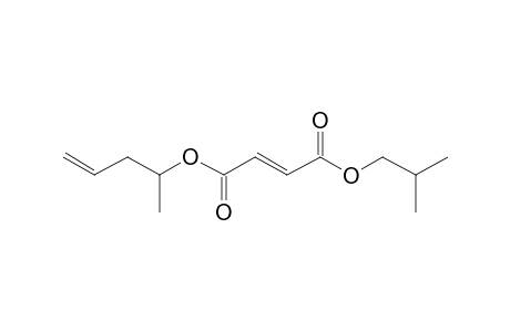 Fumaric acid, isobutyl pent-4-en-2-yl ester