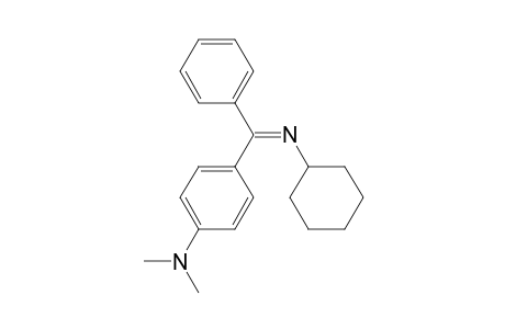 N-((4-(Dimethylamino)phenyl)-phenyl-methylene)-cyclohexylamine