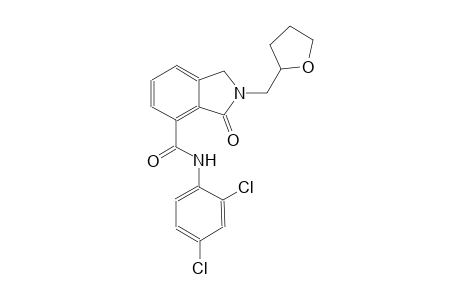 1H-isoindole-4-carboxamide, N-(2,4-dichlorophenyl)-2,3-dihydro-3-oxo-2-[(tetrahydro-2-furanyl)methyl]-