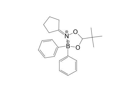 5-TERT.-BUTYL-2-CYCLOPENTYLIDENE-3,3-DIPHENYL-1,4-DIOXA-2-AZONIA-3-BORATACYCLOPENTANE