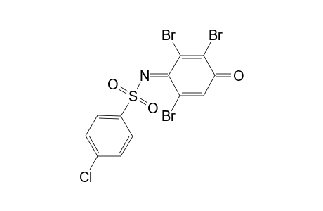 N-(4-Chlorophenylsulfonylimino)-2,3,6-tribromo-1,4-benzoquinone