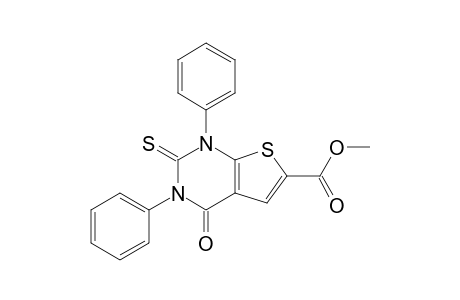 Methyl 1,3-diphenyl-1,3-dihydro-4-oxo-2-thioxo1H-thieno[2,3-d]pyrimidine-6-carboxylate