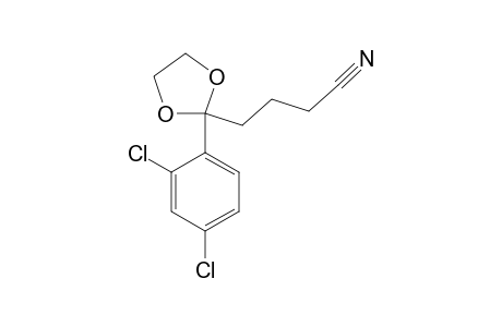 2-(2,4-DICHLOROPHENYL)-2-(CYANOPROPYL)-1,3-DIOXOLANE