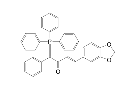 .alpha.-(3,4-Dimethylenedioxycinnamoyl)benzylidene(triphenyl)phosphorane