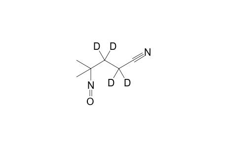 4-Methyl-4-nitroso-2,2,3,3-tetradeuteropentanenitrile