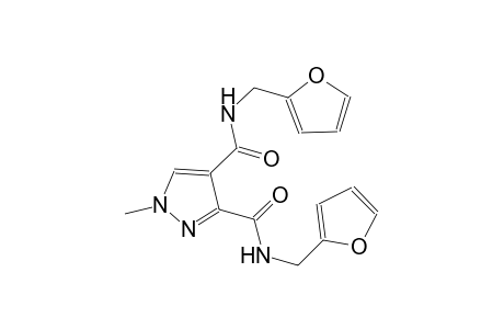 1H-pyrazole-3,4-dicarboxamide, N~3~,N~4~-bis(2-furanylmethyl)-1-methyl-