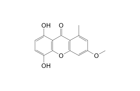 9H-Xanthen-9-one, 5,8-dihydroxy-3-methoxy-1-methyl-