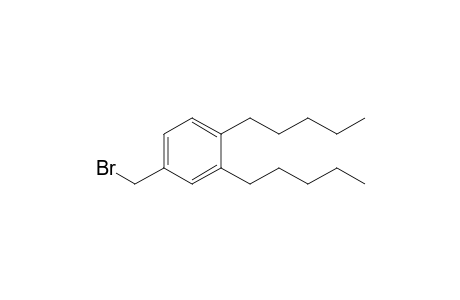 1-(Bromomethyl)-3,4-dipentylbenzene